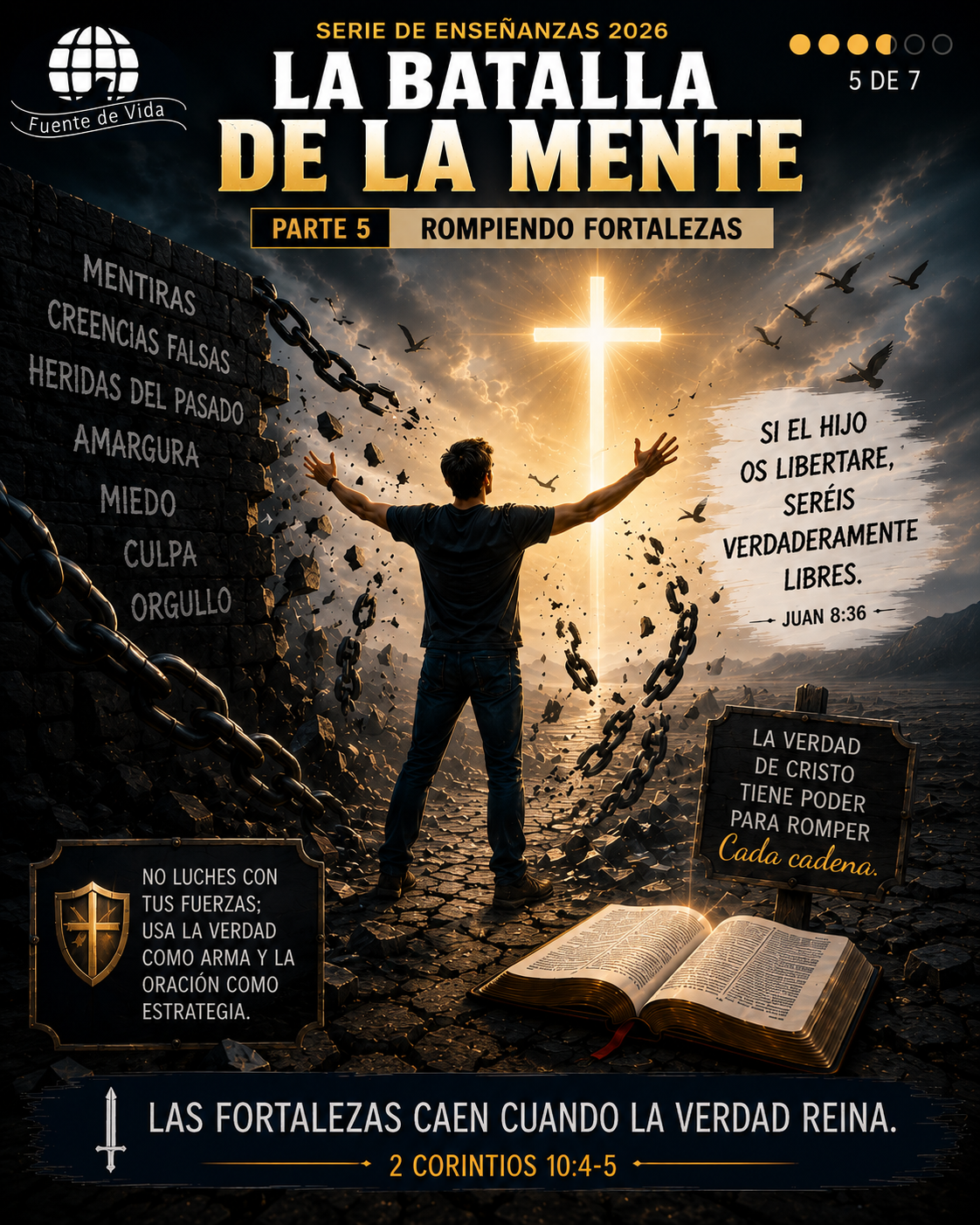 La Batalla de la Mente — Parte 5: Rompiendo Fortalezas — Domingo 19 de Julio